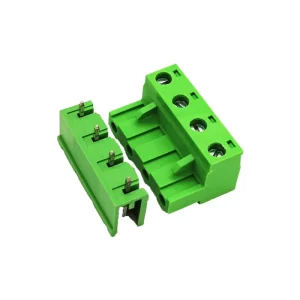 2EDG 7.62mm Pitch Plug in Terminal Block 2EDGV 2 12 Pin Male and Female Straight Pin PCB Wire Connector