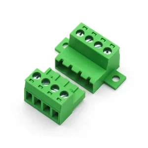 2EDGRKC 5.08mm Pitch 2EDG 5.08 Wiring Terminal Blocks Fixed Solder Free Docking Electronic Wire Connector Male+Female