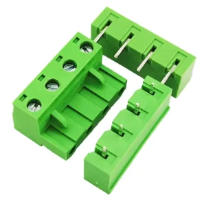 2EDGVC 7.62mm Pitch 300V 10A Plug-in Terminal Block 2-24pin Sealed Straight Pin PCB Connector