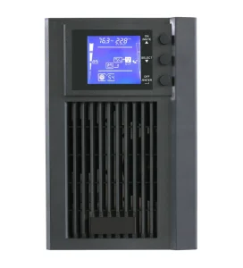 2KVA 1600W Online UPS Single Phase Pure Sine Wave Lead Acid Battery Backup Power Supply Server Room Network Equipment Model C2K