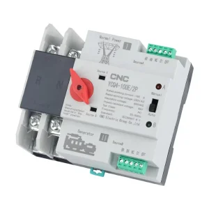 2P 100A AC110V Automatic Manual Transfer Switch ATS Dual Power Auto Transfer Switch Uninterruptible Millisecond Level DIN