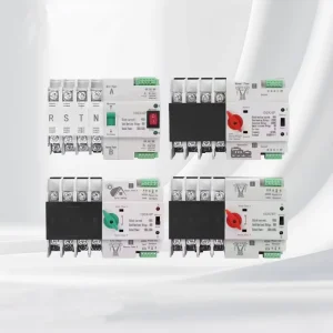 2P 125A Three Phase Type Industrial Dual Power Automatic Transfer Switch