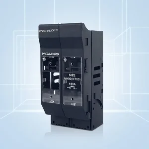 2P 160A Fuse Disconnector Switch with Quick Operation Mechanism for Efficient Circuit Isolation in Industrial Automation Systems