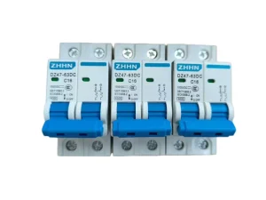 2P 16A DC1000V DC MCB Miniature Circuit Breaker Overload Short Circuit Protection for Solar Power Energy System