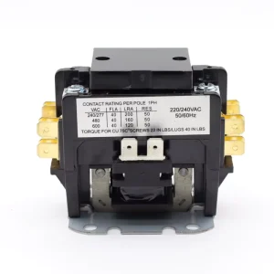 2P 30A 40A 220V AC Contactor for Air Conditioning 220 240V Contactors Refrigeration Equipment