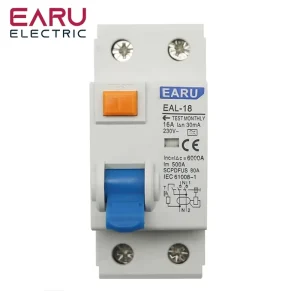 2P 30mA Type AC RCCB RCD ELCB Electromagnetic Residual Current Circuit Breaker Differential Breaker Safety Switch