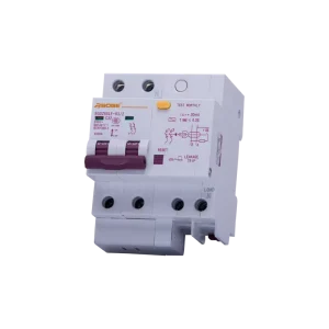 2P 32A RCBO Residual Current Circuit Breaker with Overload Protection LED Indicator RCCB