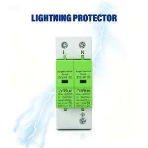 2P 3P 20KA 40kA DC500V/1000V Power Electrical Smart Home SPD Surge Protective Devices Lightning Arrester Surge Protector
