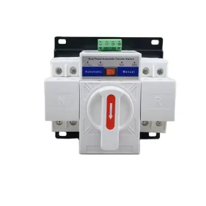 2P 4P 63A 125A ATS PV Dual Power Automatic Transfer Switch AC220V 400V 50 60Hz Type MCB Auto Manual Sal Switches Circuit Breaker