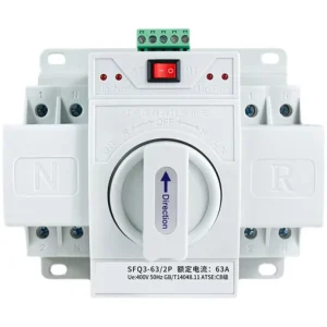 Intelligent Automatic Generator Transfer Switch Change Over Single Phase Power Changeover Switch ATS Controller