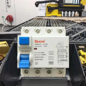 2P 4P Type B Residual Current Circuit Breaker 4 Pole 40A 30mA 10kA 415V ELCB RCD RCCB RCBO HB204B 63