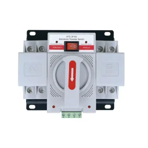 2P 63A AC Mini Dual Power Supply CB Type Automatic Transfer Switch ATS