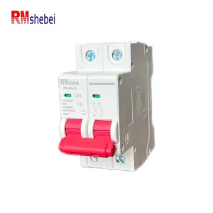 2P AC Miniature Circuit Breaker Overload Protection Switch 40A 50A 63A MCB 32A Circuit Breaker