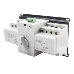 2P Automatic Transfer Switch Dual Power Auto Changeover 63A AC 110V/220V Single Phase 10kA Breaking Capacity