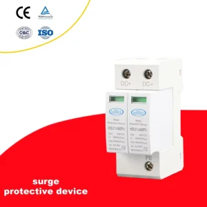 2P DC 20-40kA 600V T2 CE Certified Surge Protective Device Customized SPD