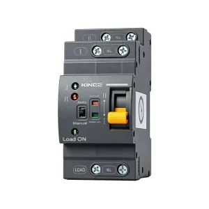 2P Dual Power Automatic Transfer Switch 63A Uninterrupted Millisecond Switching ATS for Solar System Home Generator