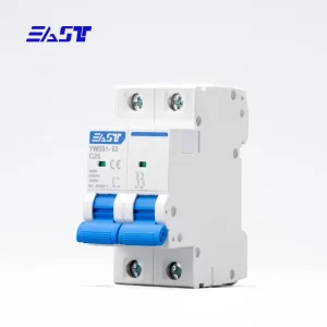 2P Miniature Circuit Breaker (MCB) YW5S1-63-C25 Copper 80A/100A/125A 6 KA Industrial Electrical Systems