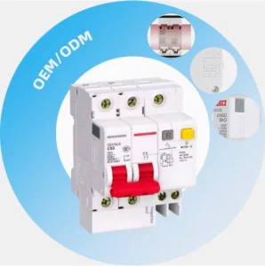 2P Miniature Circuit Breaker with Electronic Trip Unit CCC Compliance 6kA High Breaking for Residential & Retail