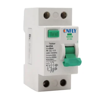 2P RCD Residual Current Circuit Breaker Interruptor Diferencial