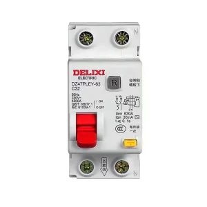 2P RCOB Residual Current Operated Circuit Breaker 4P RCCB MCB 32A Double Pole 63A RCCD RCBO 40A