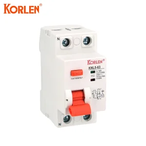 2P Type AC 16-63A Industrial 240V 415V 50/60Hz 30mA Residual Current Circuit Breaker