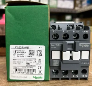 2Pcs Lot LC1E2510M7 Contactor 3P3NO 440V 25A 220VAC Coil