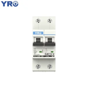 2Pole Miniature Circuit Breaker KEMA Certification MCB for Solar Inverter AC Output Distribution Panel Electrical Cabinet
