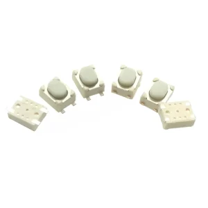 3*4*2.5mm Tact Switch SMD White Head Micro Switch for Electronic Cigarette