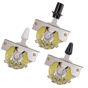 3/5 Way Guitar Pickup Selector Switch for Stratocaster Les Paul Electric Guitars