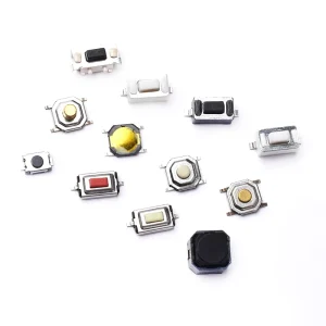 3*6*2.5mm 3*6*2.5H 3x6x2.5mm SMD White Push Button Switch Microswitch Tact Switch