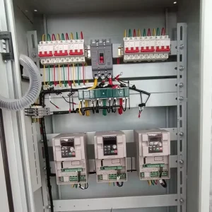 3-Drive VFD Control Cabinet Distribution Box 20HP 3 Phase 380V/415V 50/60Hz Textile Loom Cluster Industrial Cooling Tower