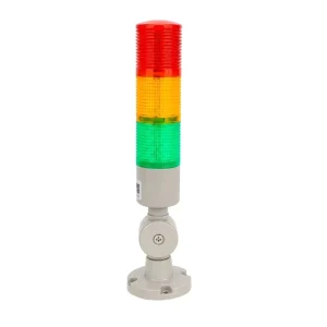 3 Layer LED Tower Warning Light Signal Indicator Lamp with or Without Buzzer 12V 24V 220V Machine Tool Alarm