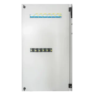 3 Phase 110Kw Power Supply Solar Waterproof IP66 Distribution Electrical Panel Cabinet Low VOC Metal Distribution Box