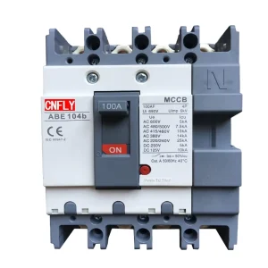 3 Phase 3P+N 4P ABE 104 3P 4P 100A MCCB Moulded case Circuit Breaker