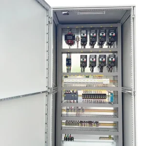 3 Phase 400V 630A Industrial Control System Carbon Steel Distribution Box IP54 With Mixed Lock Mechanism