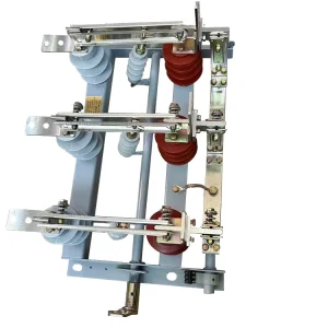 3 Phase GN24-12 12KV Indoor High Voltage Isolating Switch Grounding Connection Fuse Disconnector Wall Mount 3150A/4000A 50/60Hz