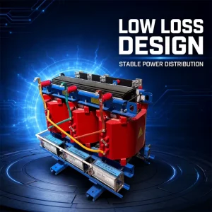 3 Phase High Frequency MV&HV Transformer 80-2500kVA 0.4kv Dry Type Cast Resin Transformer