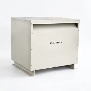 3 Phase Low Voltage Dry Type Aluminum Power Transformer 480V to 208V 15kVA CE and ISO for Industrial Use