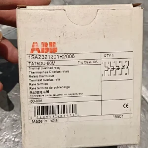 3 Phase Motor Thermal Overload Relay Protection Switch 60 80A For Circuit Breaker Servo Control Cabinet TA75DU80M