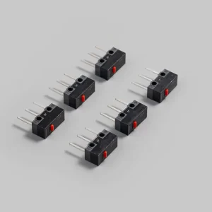 3 Pin Right Angle Long Needle Micro Switches Mouse Button Switch 7.3 Needle Length