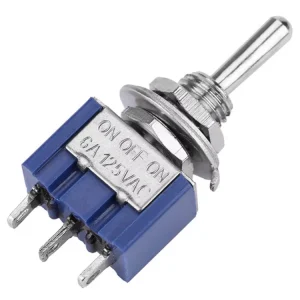 3 Pins 3 Way ON OFF ON Mini Toggle Switch