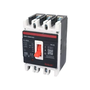 3 Pole 125A 400V 65kA KNM1 MCCB Molded Case Circuit Breaker IEC60947-5-1 Standard for Power Distribution Industrial