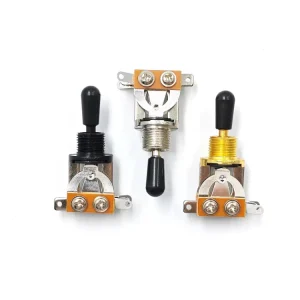 3 Position Electric Guitar Pickup Selector 3 Way Guitar Toggle Switch for LP Guitar Accessories