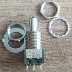 3 Position Toggle Switch M-2023L/B 12mm 6 Pin M2023BB1W01