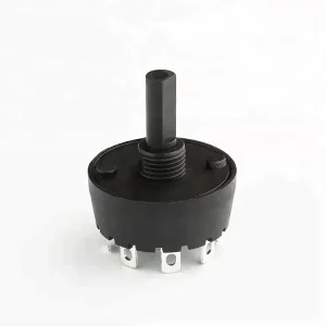 3 Positions Binary Coded Rotary Switch for Household Appliances