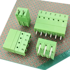 3.50mm Pitch Male-Female Complete PCB Board-to-Board Terminal Block Straight and Right Angle Pin Header