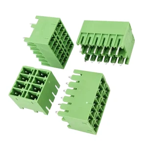 3.50mm Pitch Plug-in PCB Terminal Block Low-Profile Double-Row Straight Pin Header