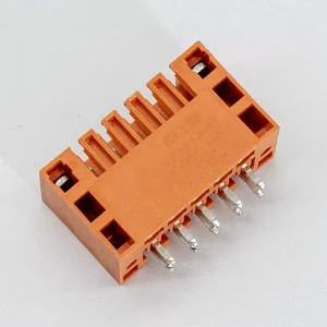 3.50mm Pitch Plug in PCB Terminal Block Original 5 Poles PA66+25%GF Pluggable Terminal Block