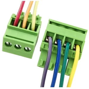 3.50mm Pitch Plug-in PCB Terminal Block Vertical Type a Plug for Solderless Connection