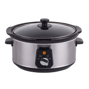 3.5L 6L 7QT 8L Electric Slow Cooker Multifunction with OFF/LOW/HIGH/Keep Warming Setting